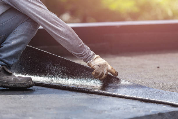 Professional Waterproofing technician working in Hilham, TN